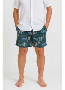 Men's swimwear shorts HALECO ST-24240 HAKI Men's swimwear shorts HALECO ST-24240 HAKI