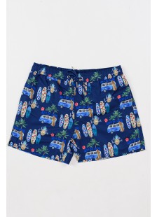 Men's swimwear shorts HALECO ST-24240 BLUE DROPS Men's swimwear shorts HALECO ST-24240 BLUE DROPS