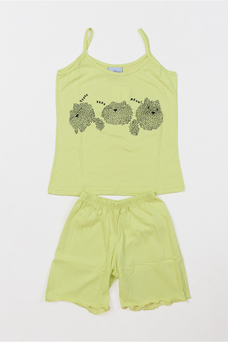 Children's pajamas for girl HAPPY FAMILY KH795P Children's pajamas for girl HAPPY FAMILY KH795P