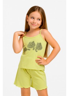 Children's pajamas for girl HAPPY FAMILY KH795P Children's pajamas for girl HAPPY FAMILY KH795P