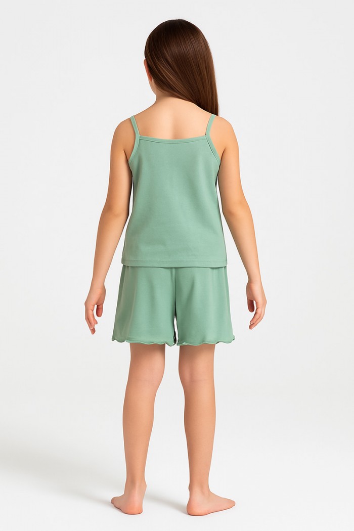 Children's pajamas for girl HAPPY FAMILY KH800P