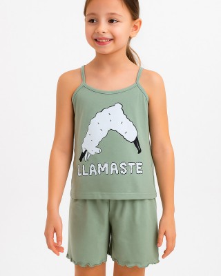 Children's pajamas for girl HAPPY FAMILY KH800P