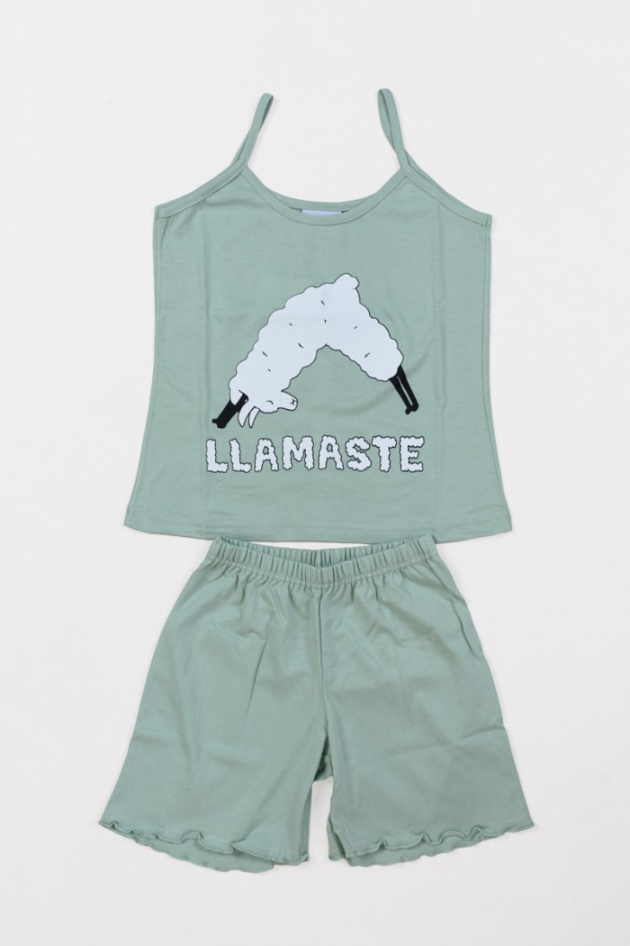 Children's pajamas for girl HAPPY FAMILY KH800P