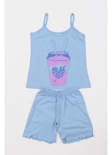 Children's pajamas for girl HAPPY FAMILY KH808P Children's pajamas for girl HAPPY FAMILY KH808P