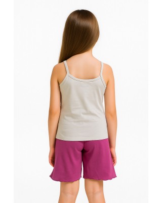 Children's pajamas for girl HAPPY FAMILY KH811P