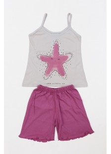 Children's pajamas for girl HAPPY FAMILY KH811P Children's pajamas for girl HAPPY FAMILY KH811P