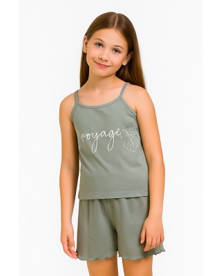Children's pajamas for girl HAPPY FAMILY KH843P