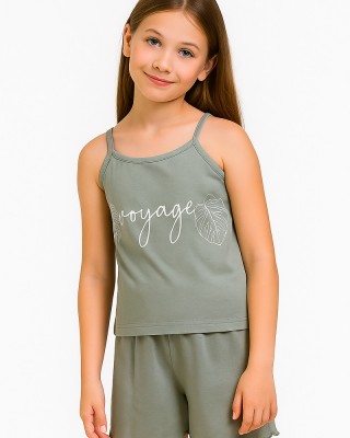 Children's pajamas for girl HAPPY FAMILY KH843P