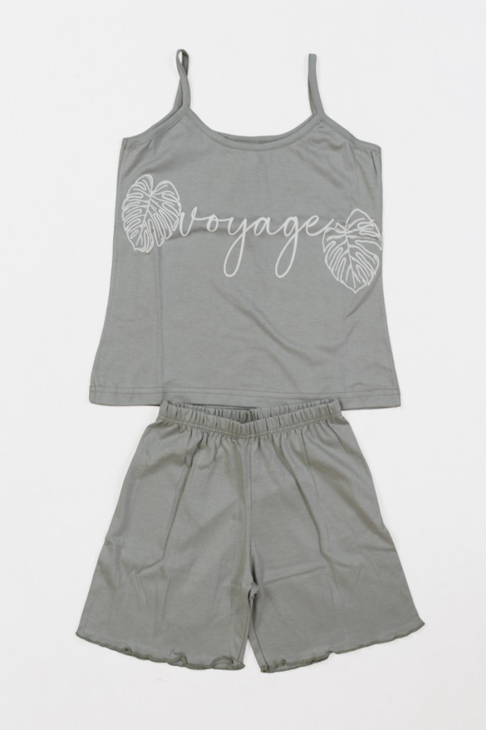 Children's pajamas for girl HAPPY FAMILY KH843P