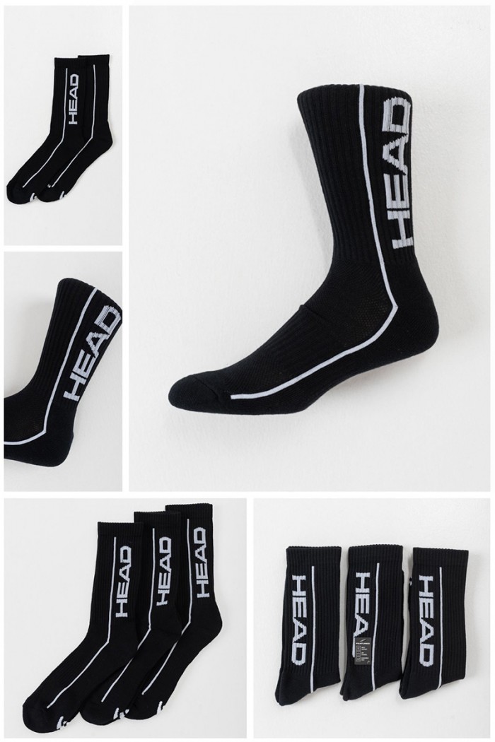 Sports socks HEAD Performance 3 Pack Black