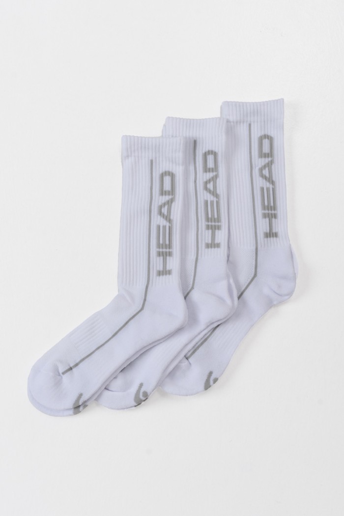 HEAD Performance 3 Pack Sport Socks White