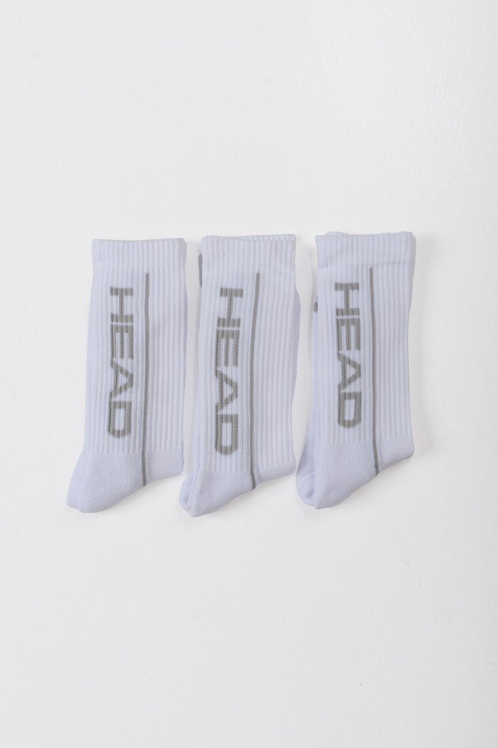 HEAD Performance 3 Pack Sport Socks White