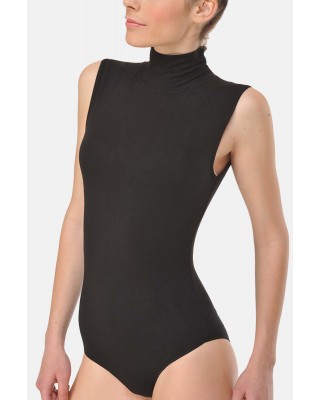 HELIOS Sleeveless turtleneck shorts - Micromodal