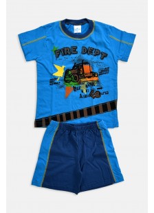 Kinderpyjamas HELIOS Feuerwehr Kinderpyjamas HELIOS Feuerwehr