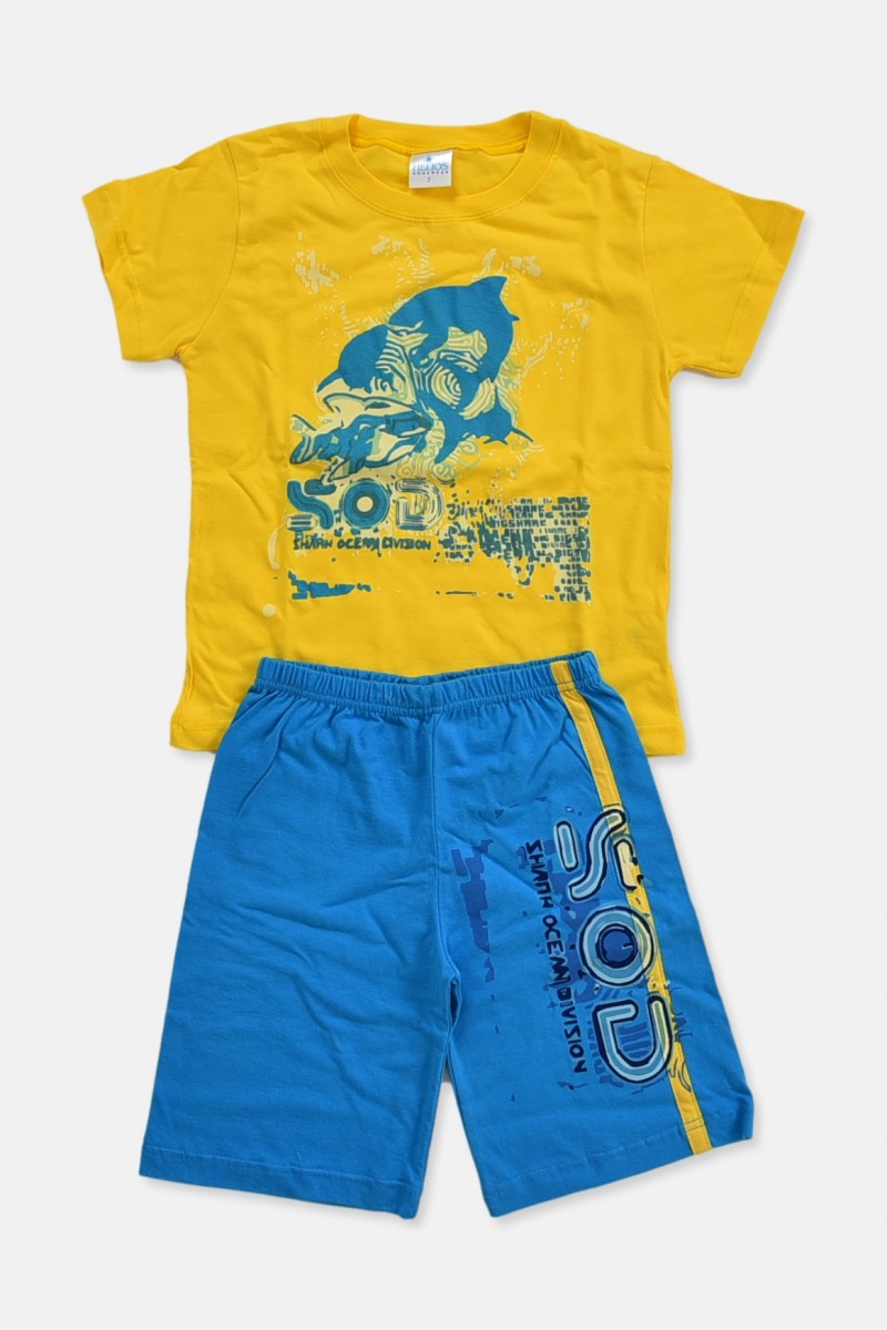 Kinder-Schlafanzug HELIOS Surf 8392 Kinder-Schlafanzug HELIOS Surf 8392