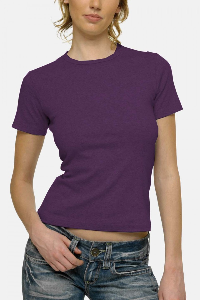 Women's T-Shirt Helios solid cotton