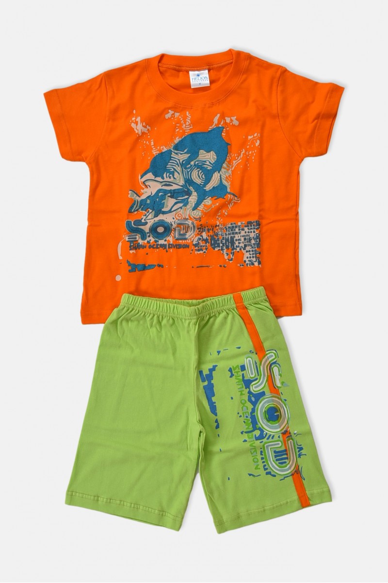 Kinder-Schlafanzug HELIOS Surf 8392 Kinder-Schlafanzug HELIOS Surf 8392