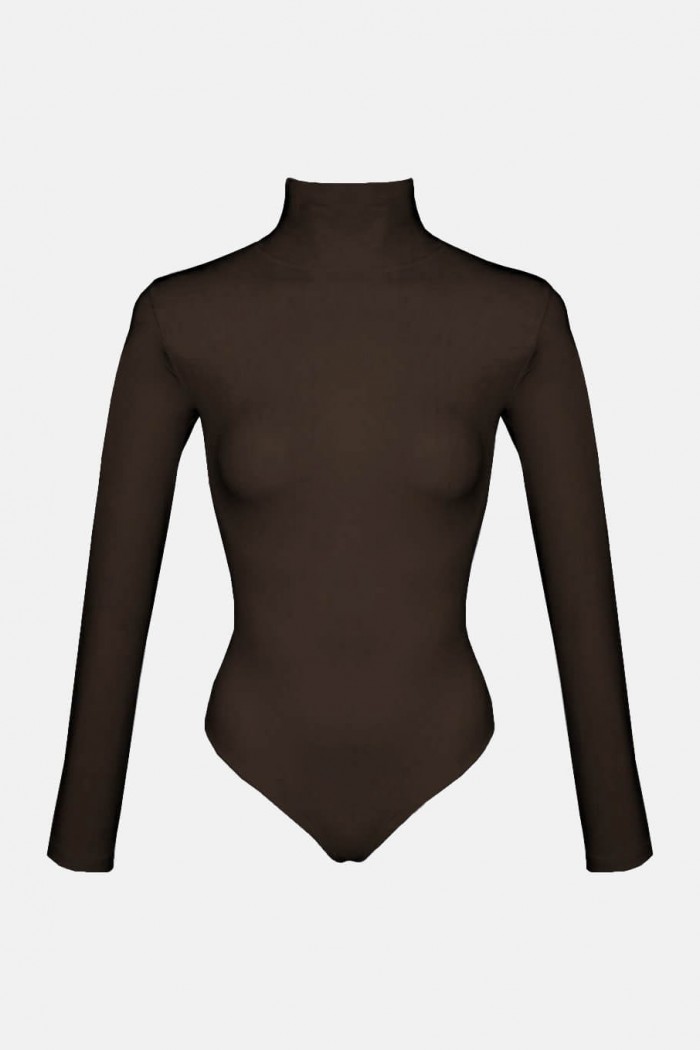 HELIOS Long sleeve turtleneck shorts - Micromodal