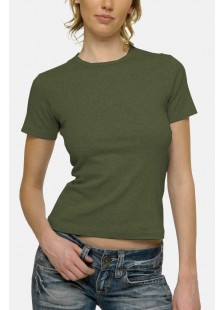 Women's T-Shirt Helios solid cotton