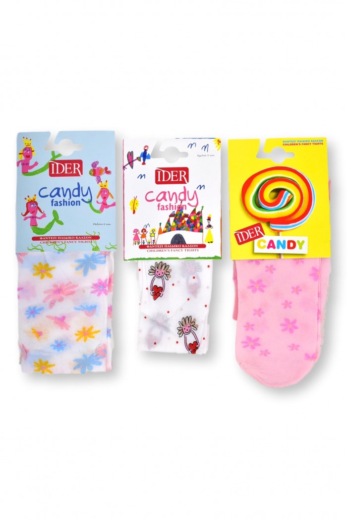 Schicke Kinderstrumpfhosen 3 Stück