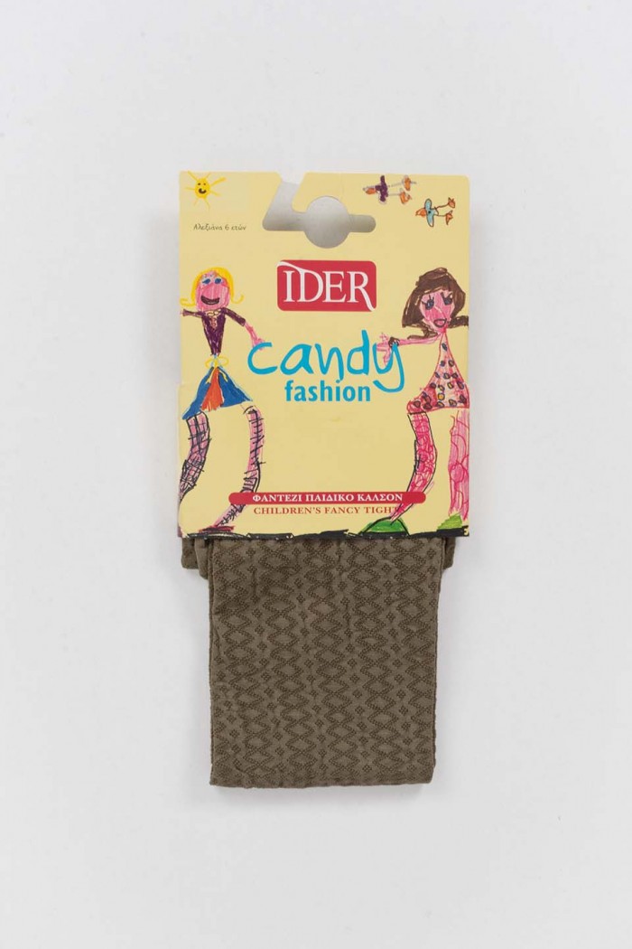 Kinderstrumpfhose IDER CANDY Fashion Khaki