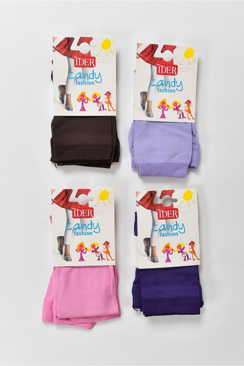 Transparent children's leggings with IDER microfibres