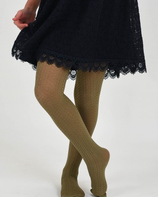 Kinderstrumpfhose IDER CANDY Fashion Khaki