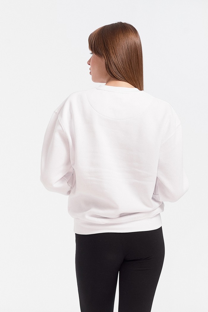 Unisex-Sweatshirt Unisex JHK SWRA290 WEISS