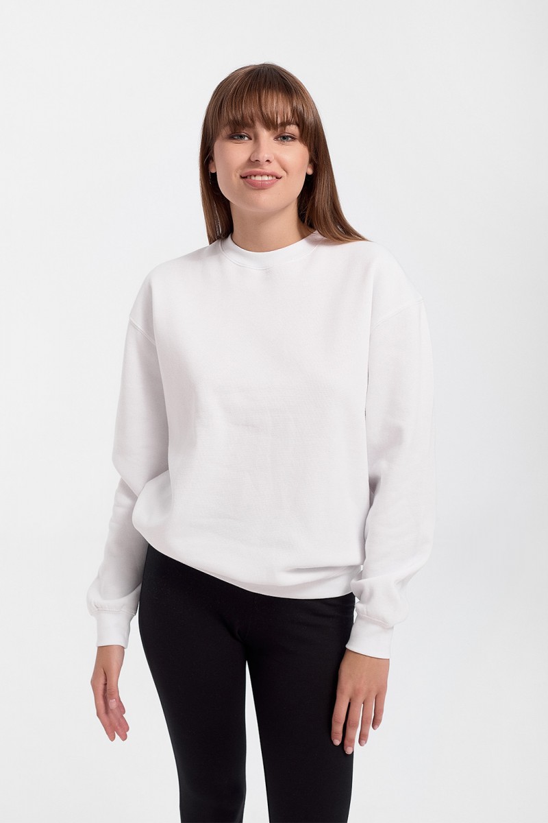 Unisex-Sweatshirt Unisex JHK SWRA290 WEISS