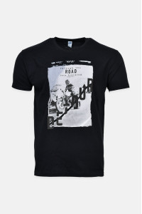 Men's T-Shirt JHK ROAD BLACK