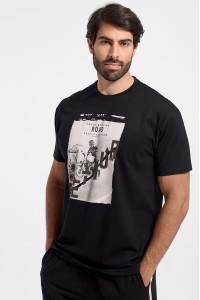 Men's T-Shirt JHK ROAD BLACK