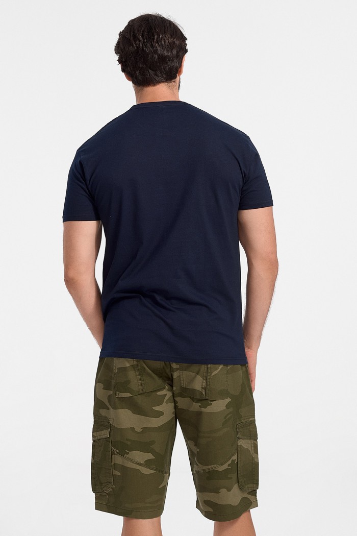 Herren T-Shirt JHK Trends Of Life NAVY