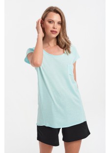JHK T-Shirt Capri Flame Velvet T-shirt