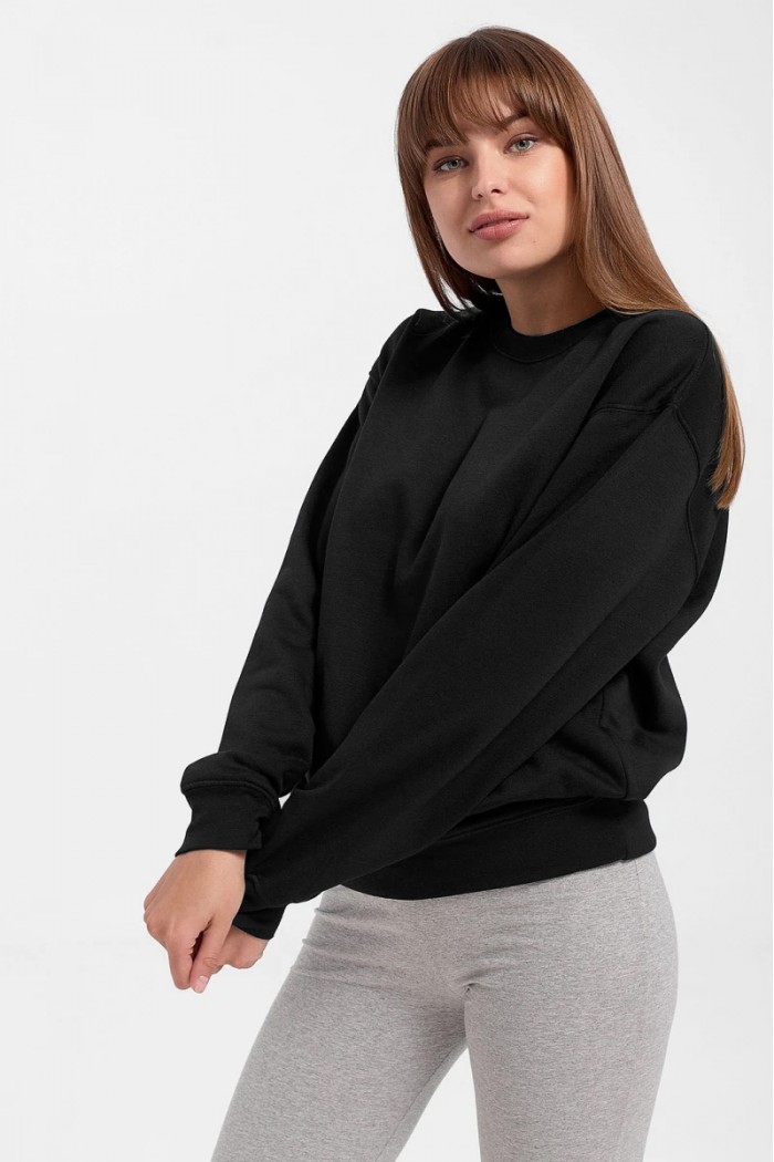 Unisex-Sweatshirt Unisex JHK SWRA290 BLACK