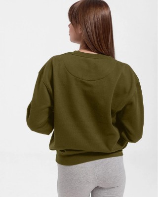 Unisex sweatshirt Unisex JHK SWRA290 HAKI