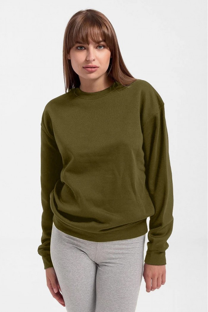 Unisex-Sweatshirt Unisex JHK SWRA290 HAKI