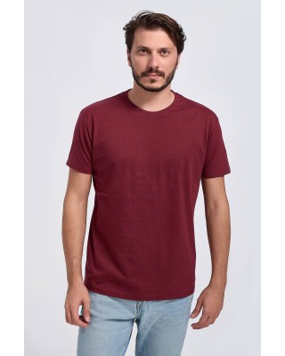Short-sleeved blouse JHK T-SHIRTS Bordeaux