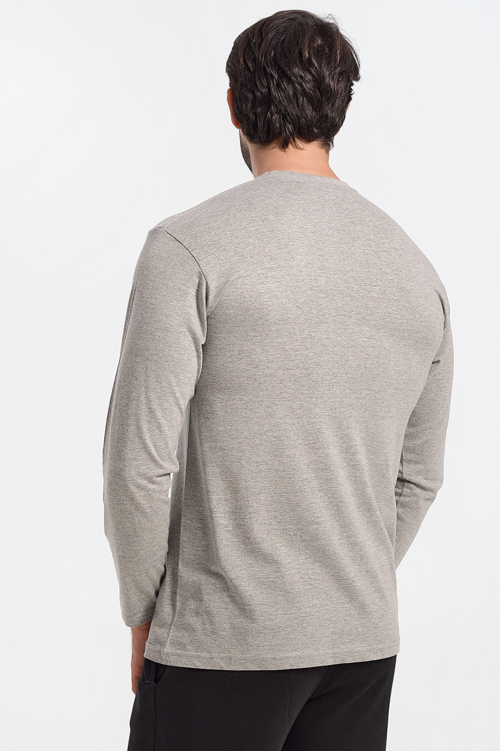 JHK Regular LS Blouse - Slim Solid Color
