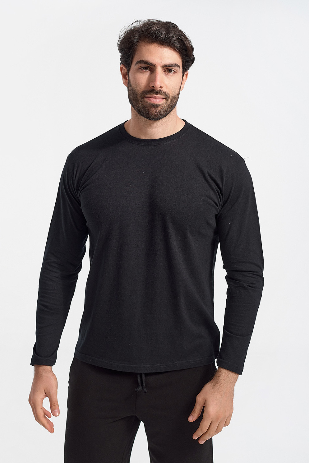 JHK Regular LS Blouse - Slim Solid Color