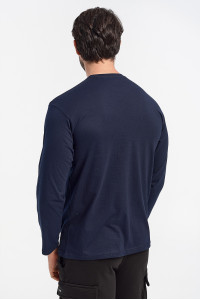 JHK Regular LS Blouse - Slim Solid Color