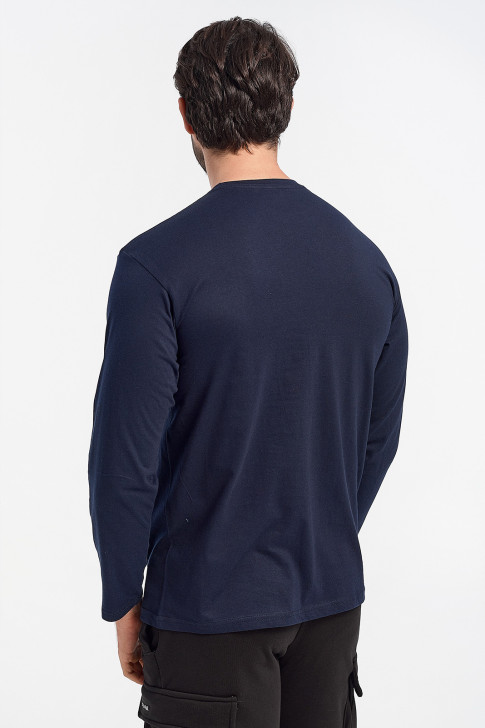 JHK Regular LS Blouse - Slim Solid Color