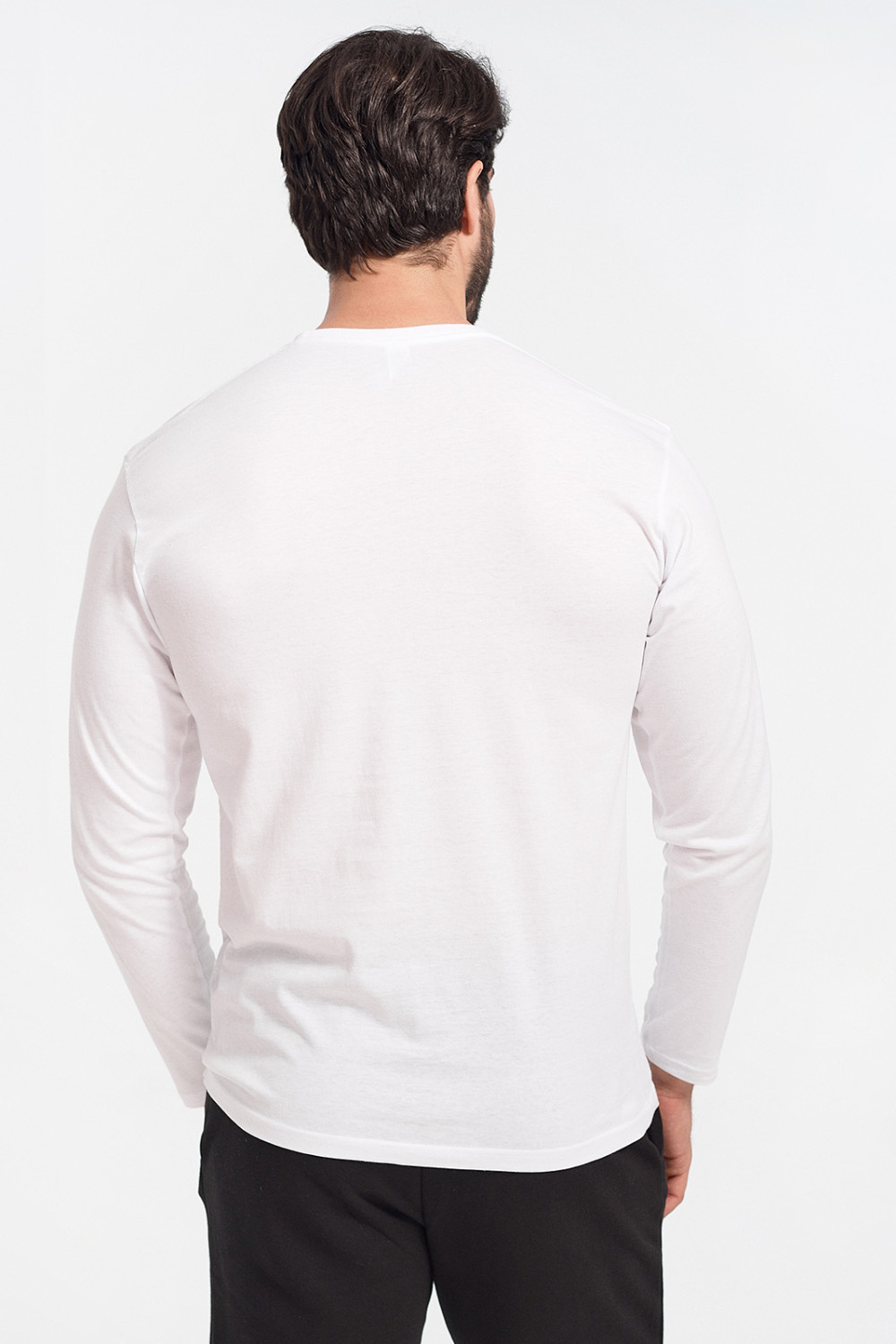 JHK Regular LS Blouse - Slim Solid Color
