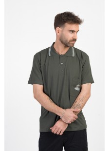 Classic blouse with collar LION
