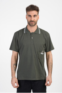 Classic blouse with collar LION