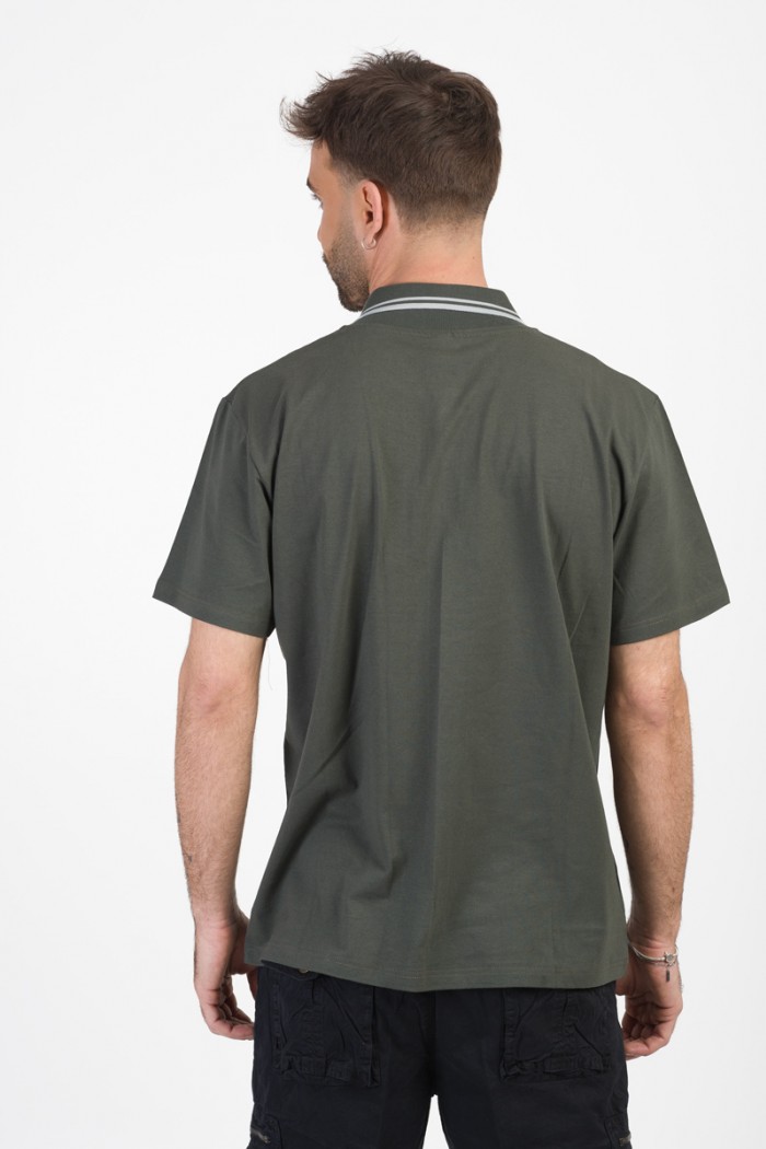 Klassische Bluse mit Kragen LION