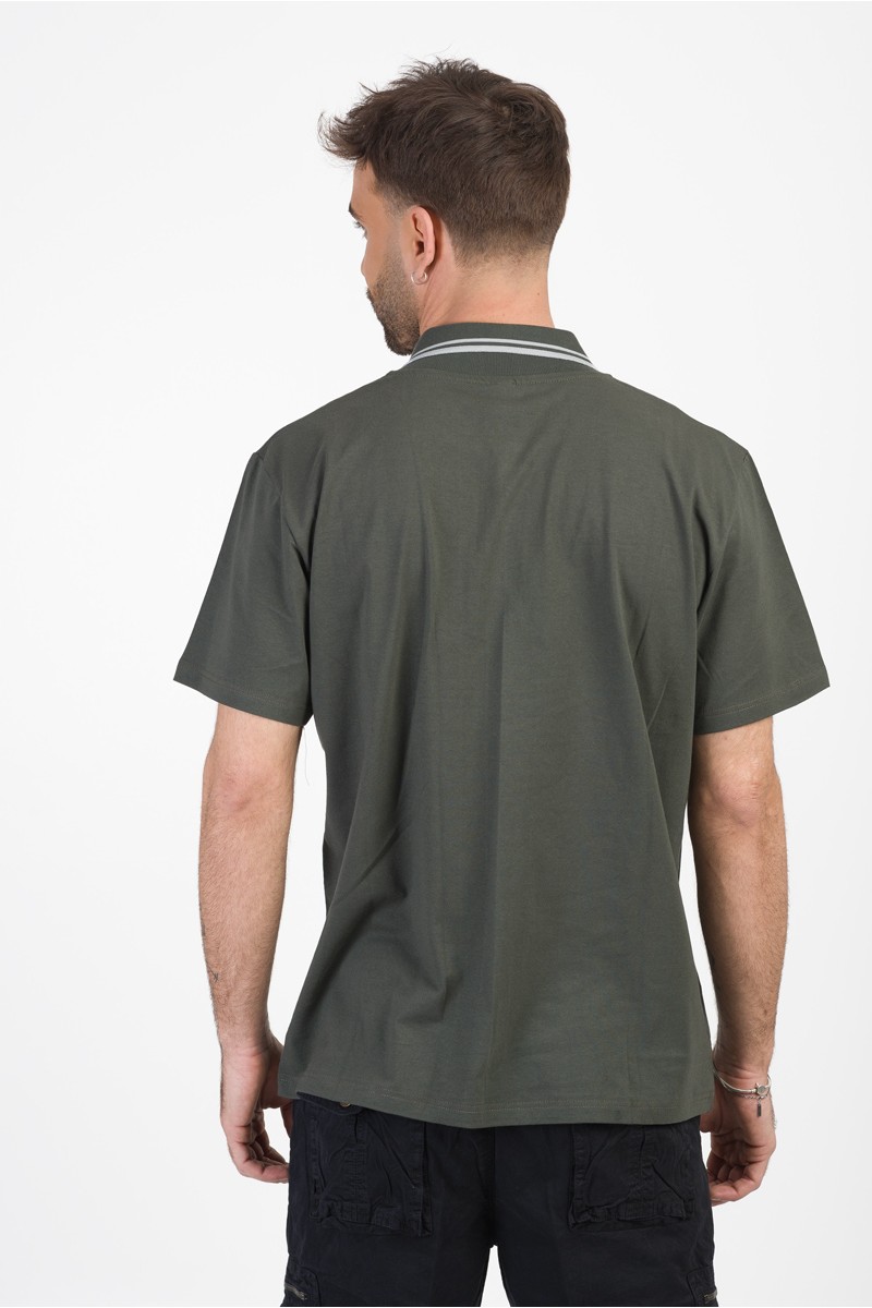 Classic blouse with collar LION