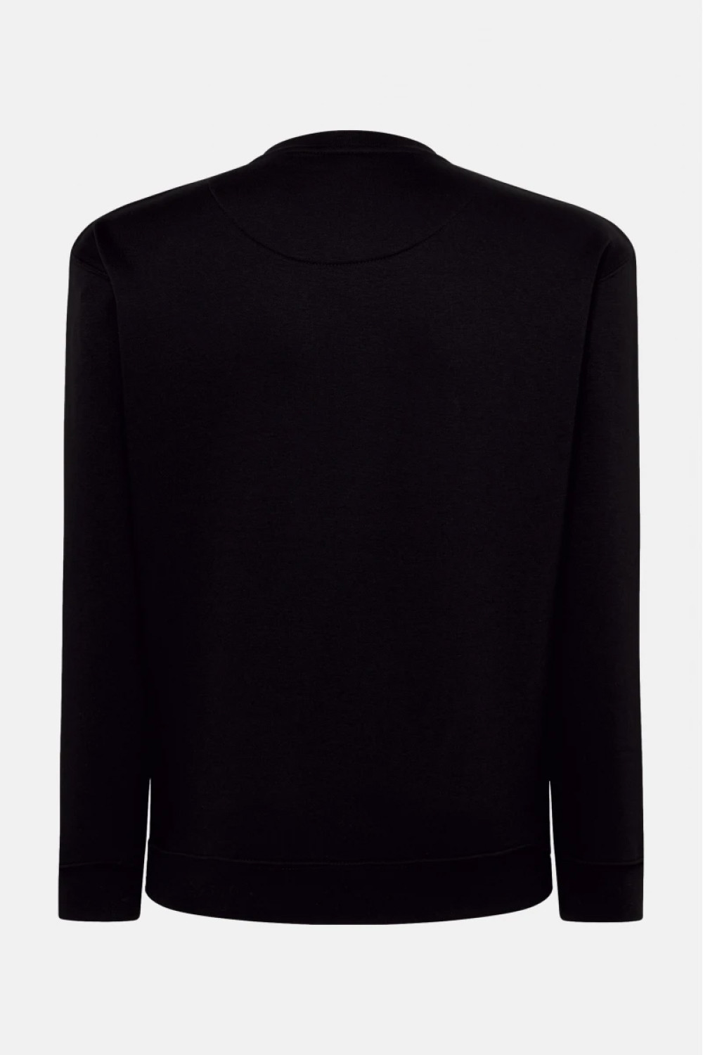 Sweatshirt Sweatshirt Solid Color JHK BLACK