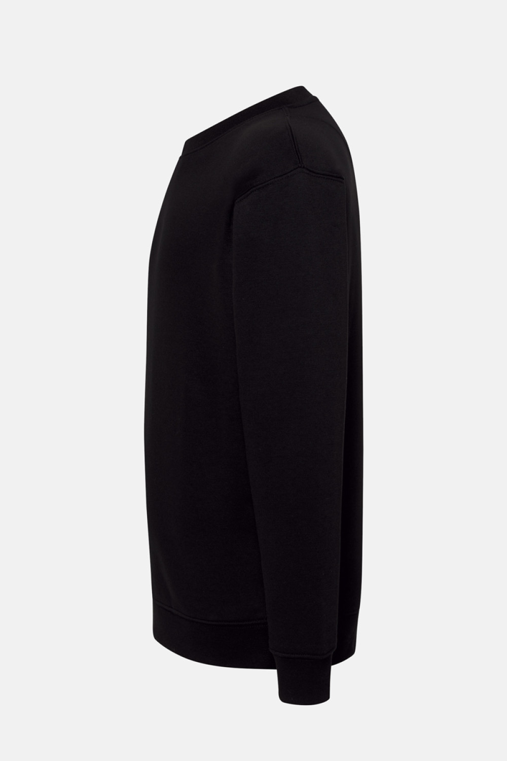 Sweatshirt Sweatshirt Solid Color JHK BLACK