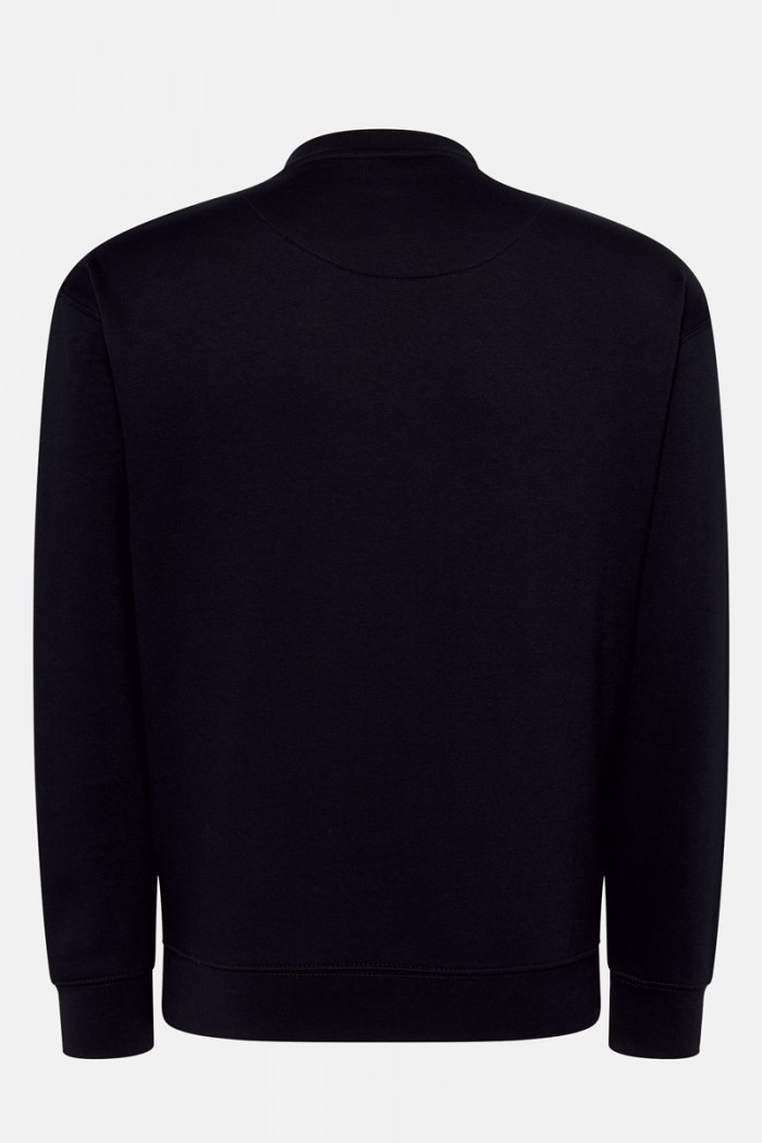 Sweatshirt Sweatshirt Uni Farbe JHK BLUE DROPS