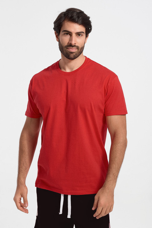 Short-sleeved blouse JHK T-SHIRTS RED